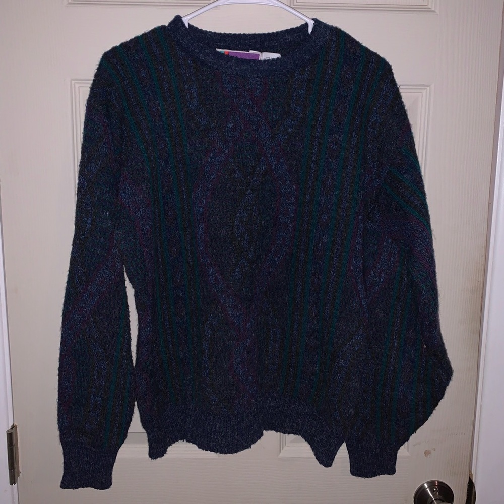 Vintage 80s Funky Sweater Size Medium